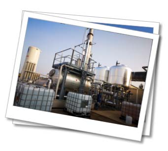 Solvent recovery plant